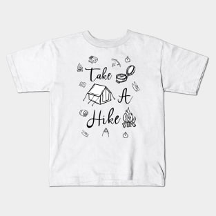 TAKE A HIKE Kids T-Shirt